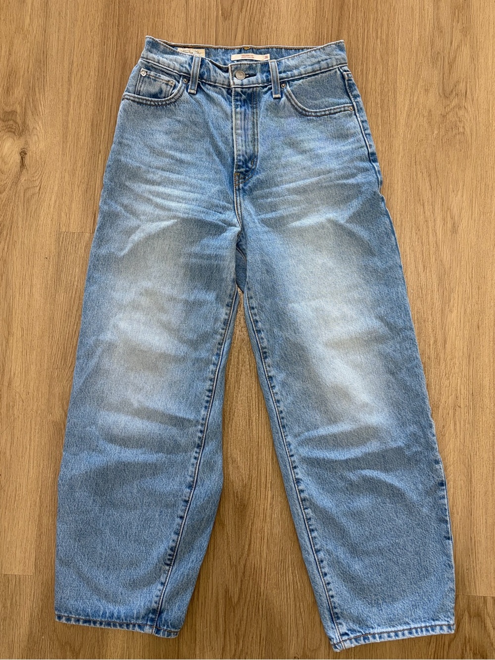 Levi's Light Blue Balloon Leg Denim Jeans